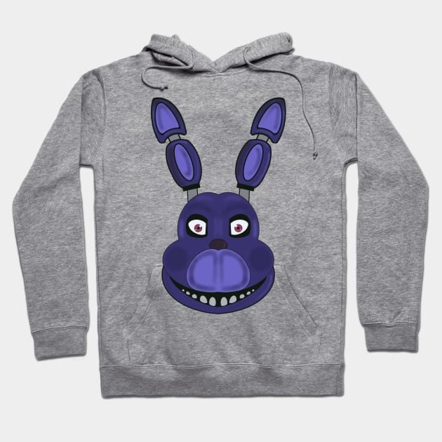 Bonnie Bunny Hoodie by Theartiologist